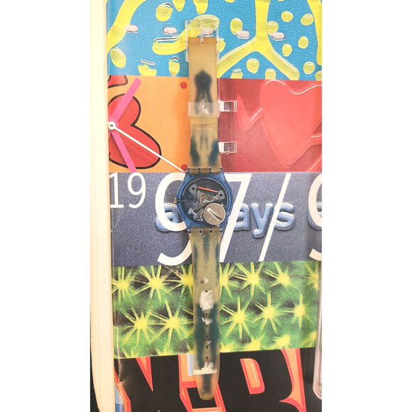 Swatch watch TEST GZ118 1991 Specials Designed by Cherif & Silve Defraoui - Picture 6 of 10